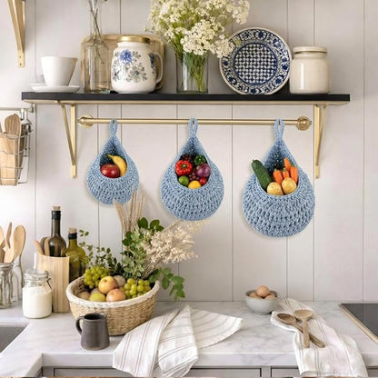 Honeydak Boho Decor Hanging Wall Baskets