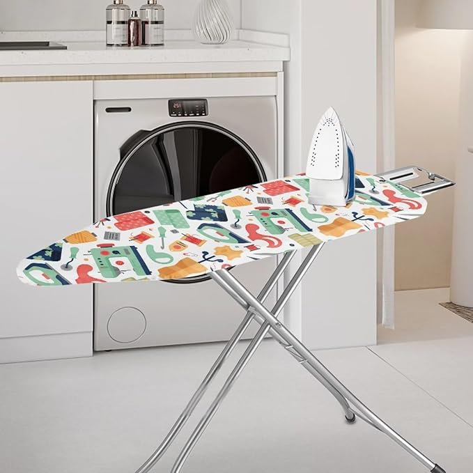 Cartoon Sewing Print Ironing Board Cover Cute Sewing Tailoring Craft Tool