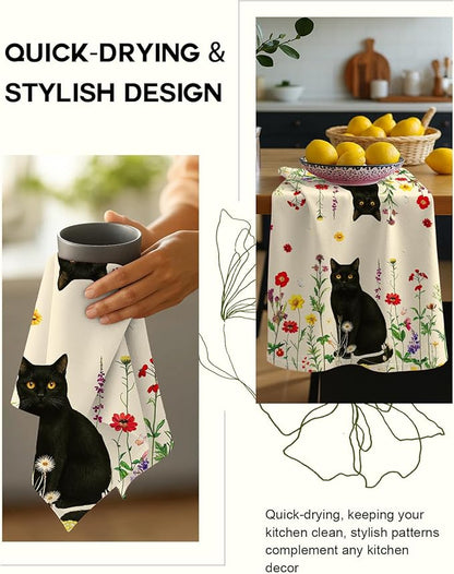 Flour Sack Kitchen Towels Set of 2-18x26 Cotton Dish Towels