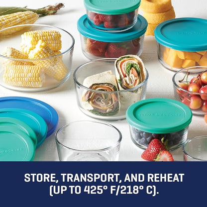 Anchor Hocking 18 Piece Glass Storage Containers
