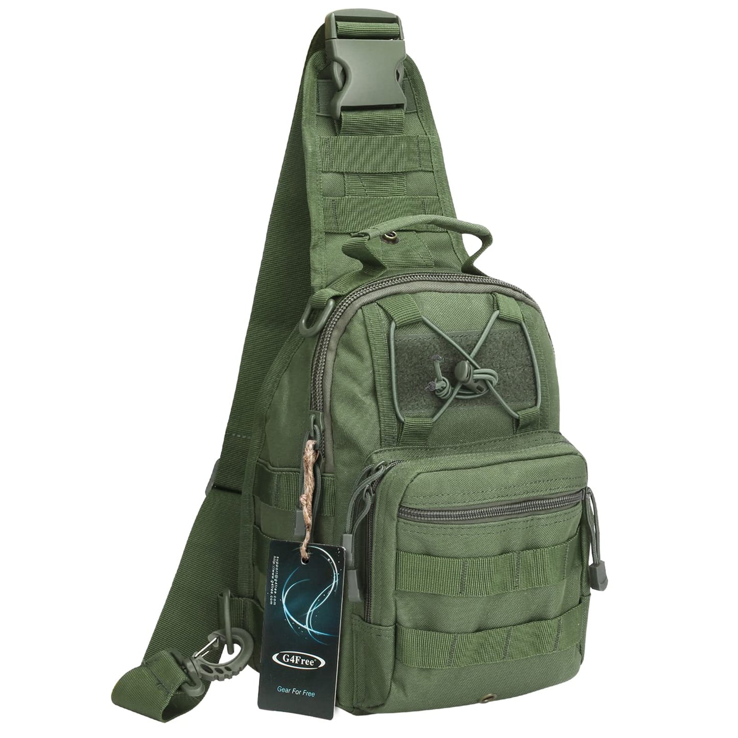 G4Free Outdoor Tactical Bag Backpack, Military Sport Bag Pack Sling Shoulder Backpack Tactical Bag for Every Day Carry
