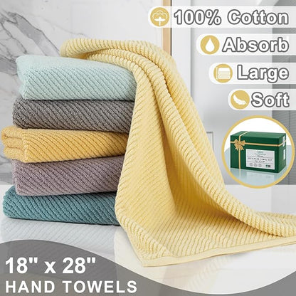 VOOVA & MOVAS Yellow Hand Towels