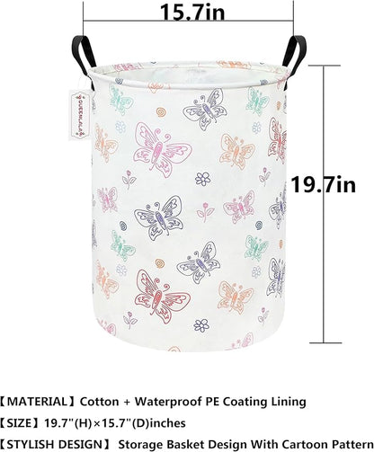 QUEENLALA Large Storage Basket, Laundry Hamper/Bathroom/Home Decor/Collapsible