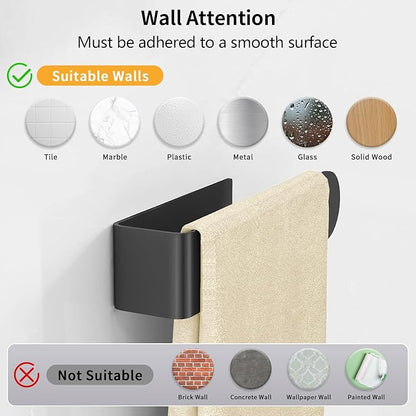 Hand Towel Holder, Self Adhesive Towel Racks