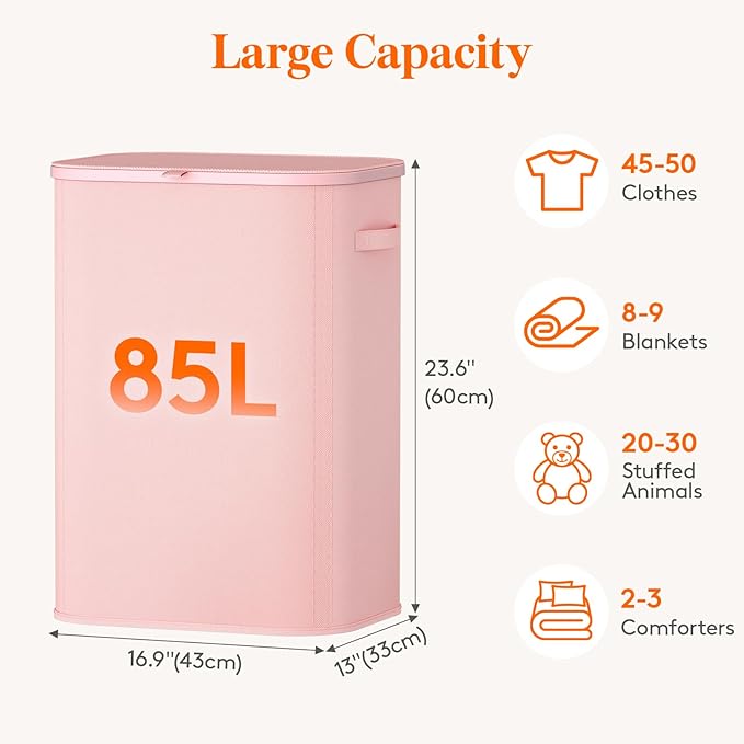 Lifewit 85L Large Laundry Basket