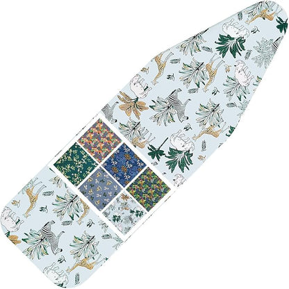Ironing Board Cover and Pad Standard Size 15 x 54, 3 Pairs of Hook and Loop
