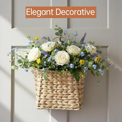 Wicker Hanging Basket, Woven Hanging Wall Basket