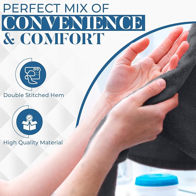 DAN RIVER 6-Pack Premium Hand Towels