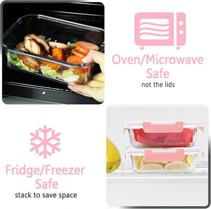 M MCIRCO [10-Pack Meal Prep Containers