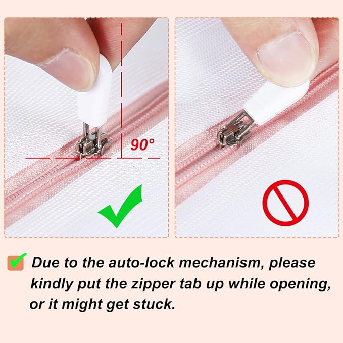 2 Pack Delicates Bag for Washing Machine, 31 x 23 inch Oversize Fine Mesh