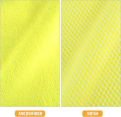 KinHwa Kitchen Washcloths for Dishes Absorbent Microfiber Dish Cloths Quick Dry