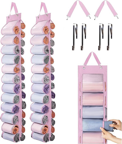 Legging Organizer Storage, Foldable Hanging Closet Organizer Storage