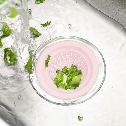 2 PCS Kitchen Stainless Silicone Sink Strainer, 4.5 inch Diameter…