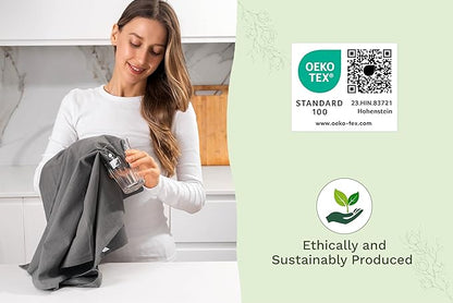 Gray Flour Sack Tea Towels