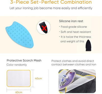 Upgraded Thick Ironing Mat, Travel Ironing Blanket Ironing Pad, Portable
