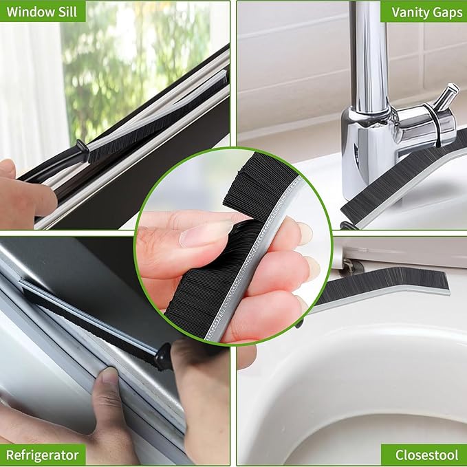 Crevice Cleaning Brush, New Multifunctional Gap Cleaning Brush Tool, Bathroom