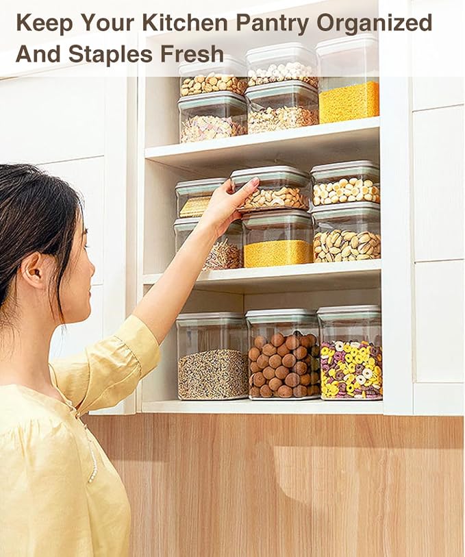 Pop Food Storage Containers Set Airtight Food Storage Containers
