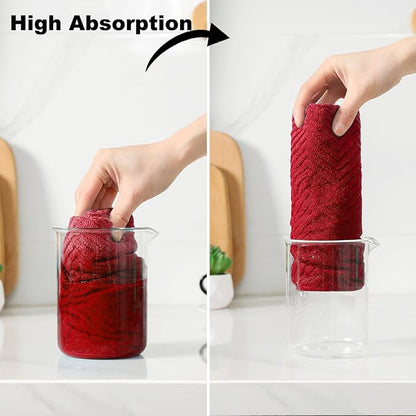 100% Cotton Kitchen Dish Towels Set