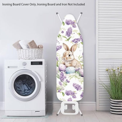 Easter Egg Bunny Lavender Iron Board Cover
