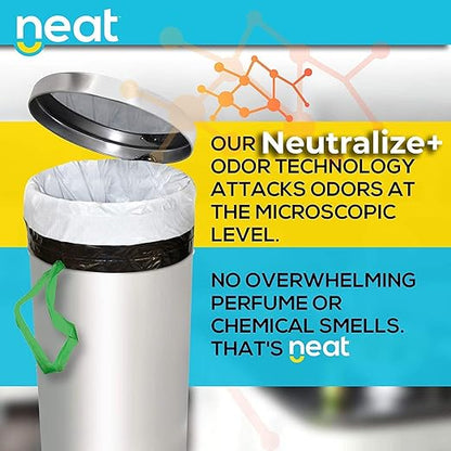 Neat Tall Kitchen 30 Gallon Drawstring Trash Bags