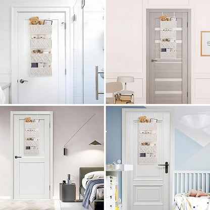ANTIS'S HOME Nursery Over The Door Organizer Boho Decor Nursery Storage