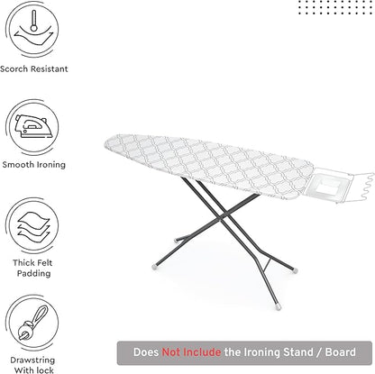 Encasa XO Ironing Board Cover and Pad 42"x14"