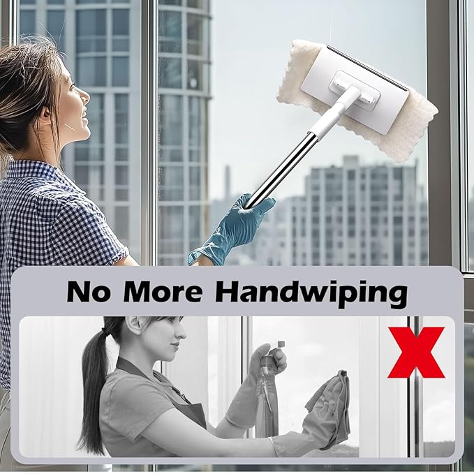 Mini Sweeper Mop, Masthome Reusable Clamp Mop