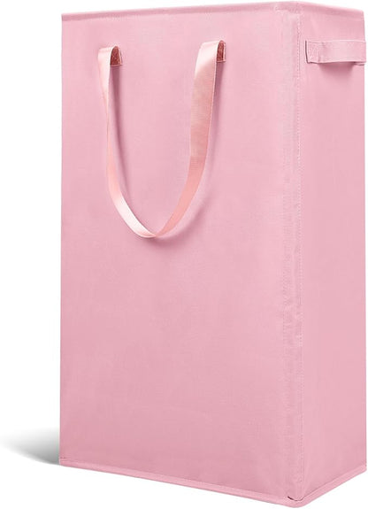 Odonata Slim Laundry Hamper Handles Collapsible Laundry Basket Thin Dirty