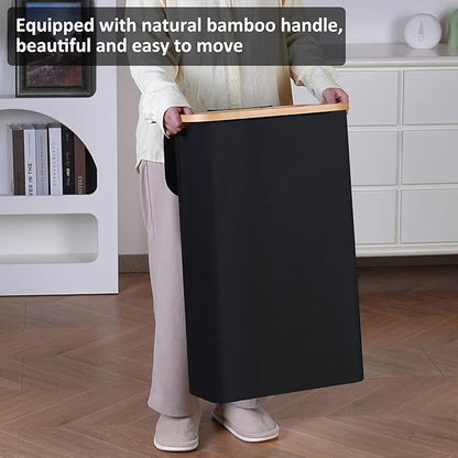 60L Slim Laundry Hamper, Laundry Basket