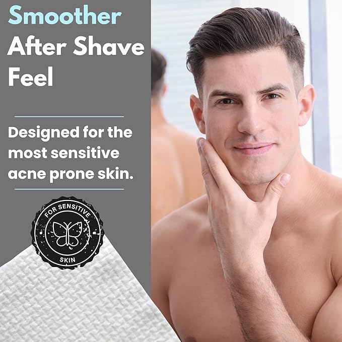 150 Pack Large Disposable Face Towels, Facial Wipes, Super Soft and Thick