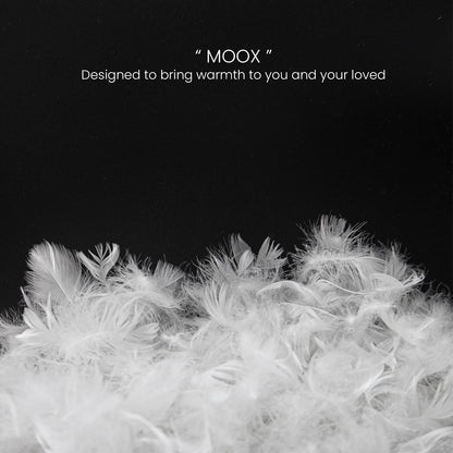 MOOX Down Feathers Pillow Stuffing Filling for DIY Projects Premium Natural 5/95 Goose Feather Down Soft Fluffy Perfect for Pillow Cushions Bedding Pillow Couch Dog Bed Upholstery Crafts (1.0, Pounds)