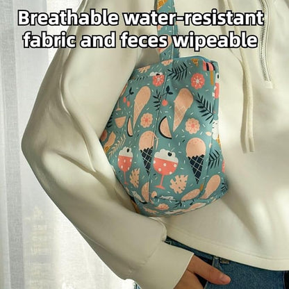 Warm Bird Carrier Bag for Winter Shoulder/Hand Bag Outdoor Portable Travel Carrier with Air Holes for Parakeets Lovebirds Conures Quarkes Caique (Yellow,Large)