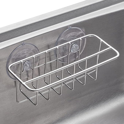 Sink Caddy Sponge Holder for Kitchen Sink Dish Cloth Hanger 2 Suspension Options