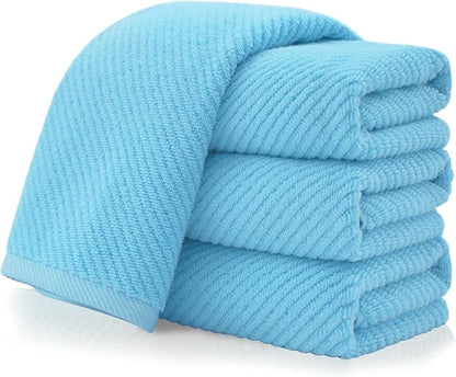 VOOVA & MOVAS Hand Towels for Bathroom Set of 4，Large 18"x 28"