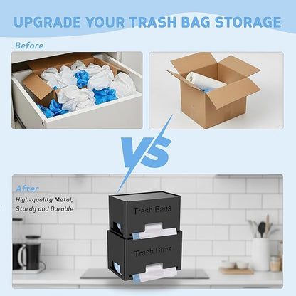 2-Pack Trash Bag Holder Dispenser