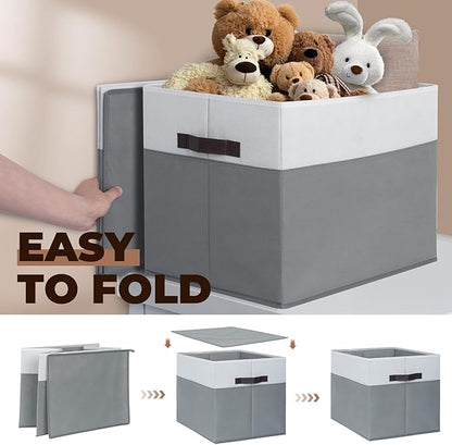 Criusia 8 Pack Closet Organizers and Storage Bins