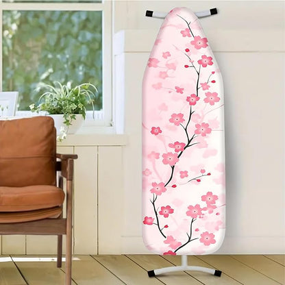 Nuxovilar Pink Cherry Blossom Pattern Ironing Board Cover, 15 * 54inch