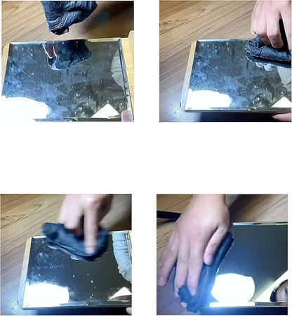 Magic Glass Cleaning Cloth 10 Pcs