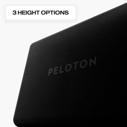 Peloton Yoga Block | Premium EVA Foam Yoga Blocks Available in Set of Two with Curved Edges and Corners, Accessories for Beginner and Advanced Yoga, 9 x 6 x 4 inches, Black/Red