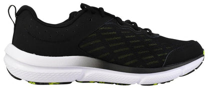 Under Armour Men's Charged Assert 10, (004) Black/Black/High Vis Yellow, 7.5, US