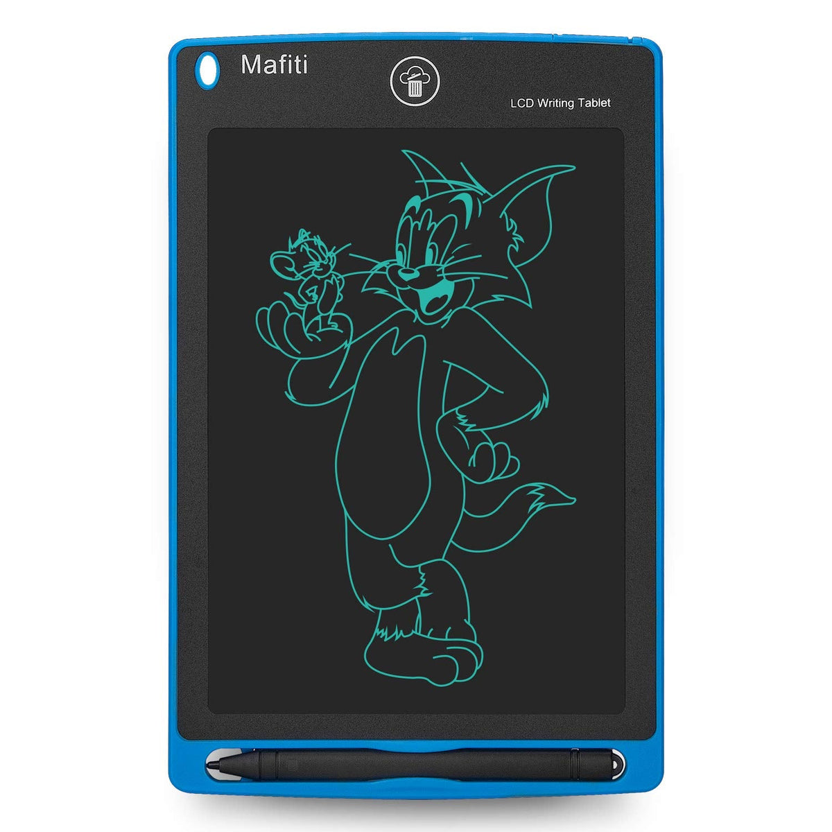 mafiti 10 Pack LCD Writing Tablet 8.5 Inch Electronic Drawing Pads for Kids Portable Ewriter Doodle Board Blue