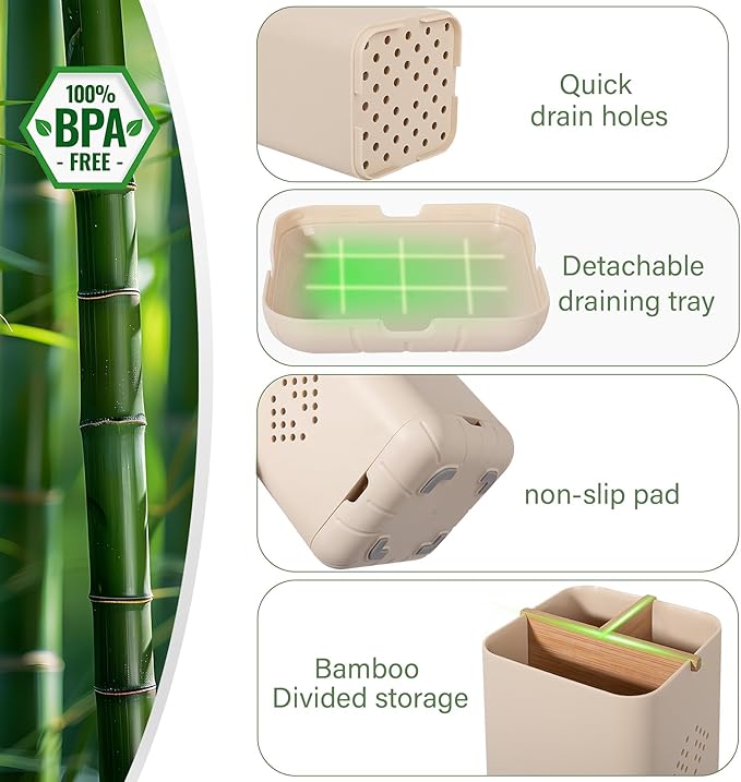 Toothbrush Holders for Bathrooms, Electric Toothbrush Holder Kids Toothbrush