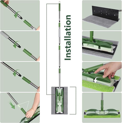 Microfiber Mops for Floor Cleaning, Masthome Professional Floor Mops
