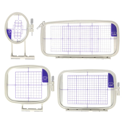 MagnaHoop Embroidery Hoops for Brother PE900 SE2000 PE800 SE1900 PE770 780D PE700 PC6500 Brother Innovis 1250 700 Babylock Embroidery Machine Hoop
