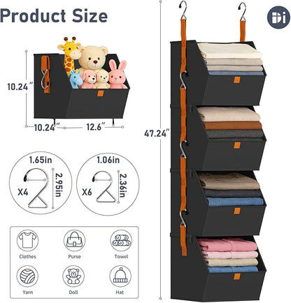 DIMJ Hanging Closet Organizer