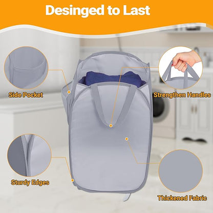 Sturdy Collapsible Laundry Baskets