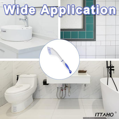 ITTAHO Floor Scrub Brush - 2 in 1 Deck Scrub Brush