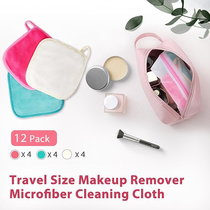 Makeup Remover Cloth, Makeup Remover Pads Microfiber Face Washcloth