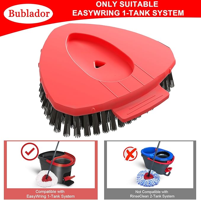 Scrubber Mop Replace Head Compatible