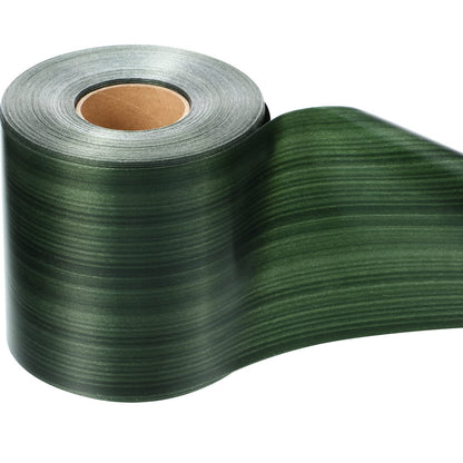 Syhood Outdoor Ribbon Poly Satin Ribbon Floral Craft Decoration Aspidistra Leaf Riband Easter Holiday Outdoor Decorating(4 Inch X 30 Yards,Dark Green)